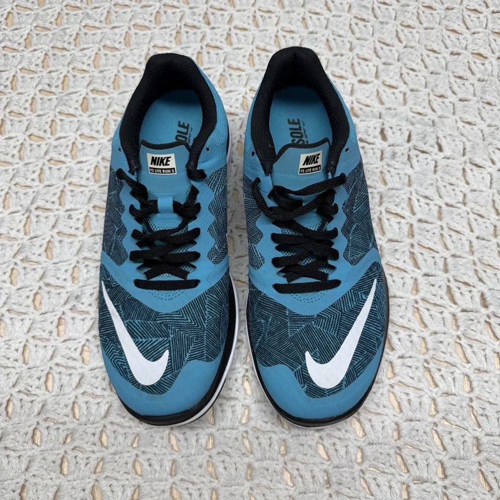 Nike Fit sole Running Shoes  Women Shoes  Size 8 Blue Athletic Sneaker 819167-